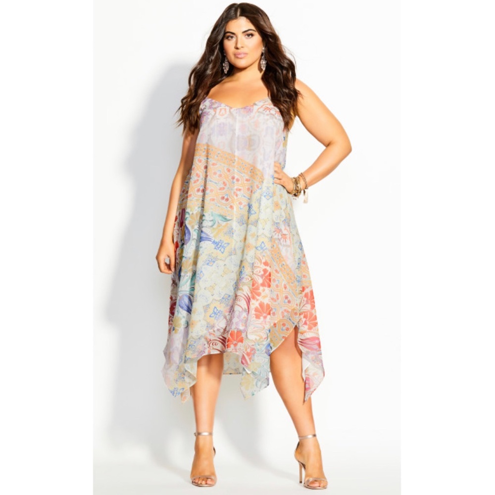 Brand new spaghetti strap dress from City Chic!